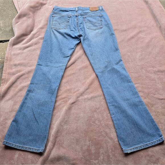 Vintage Levis 515 Nouveau Boot Cut Jeans Womens 6 MIS M Y2K Mid Rise blue - Picture 2 of 15